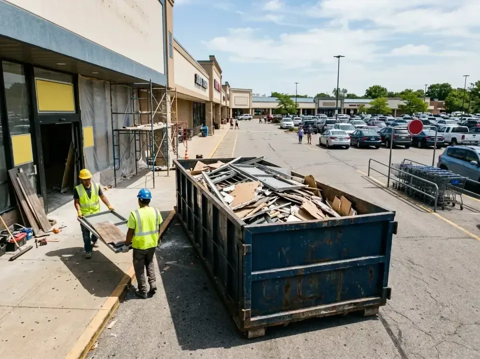 retail-store-renovation-debris-003 — frequently asked questions, Roll-off Dumpster Rentals in Lampasas, TX